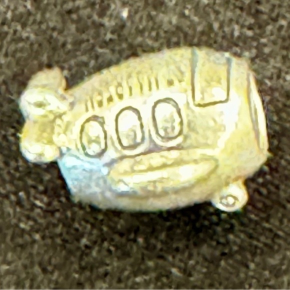 Pandora Silver Airplane Charm - Picture 3 of 5